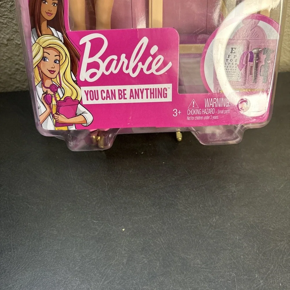 NIB~Barbie~You Can Be Anything~Pediatrician/Child Doctor Doll Playset~Blonde - Picture 2 of 4